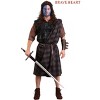 HalloweenCostumes.com Men's Braveheart Costume | Medieval Outfit Tunic, Kilt, Sash, Armour, Belt, Gauntlet - 3 of 4