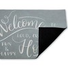 Stupell Industries Loud Crazy Fun Happy Welcome Printed Outdoor Door Mat, design by Caroline Alfreds, 18"x30" - 2 of 4
