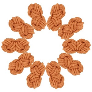 Unique Bargains Elastic Fabric Silk Knot Cufflink for Men - 1 of 4
