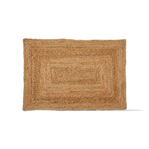 tagltd Dune Beige Jute Rug Indoor Rug 24L x36W inches - 1 of 2