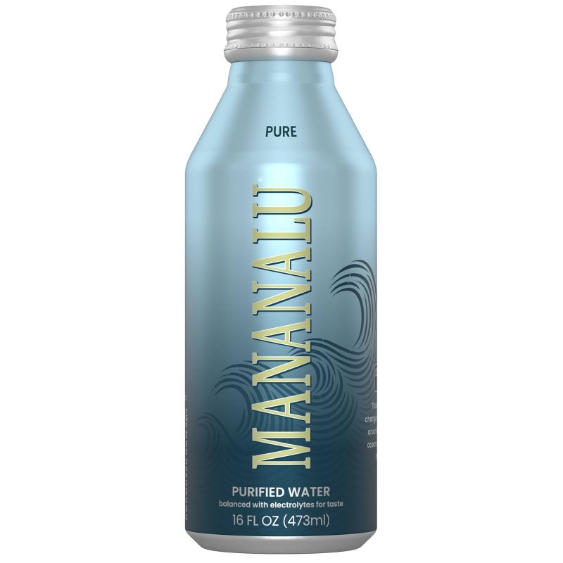 Mananalu Pure Water - 6pk/16 fl oz Bottle, 4 of 9