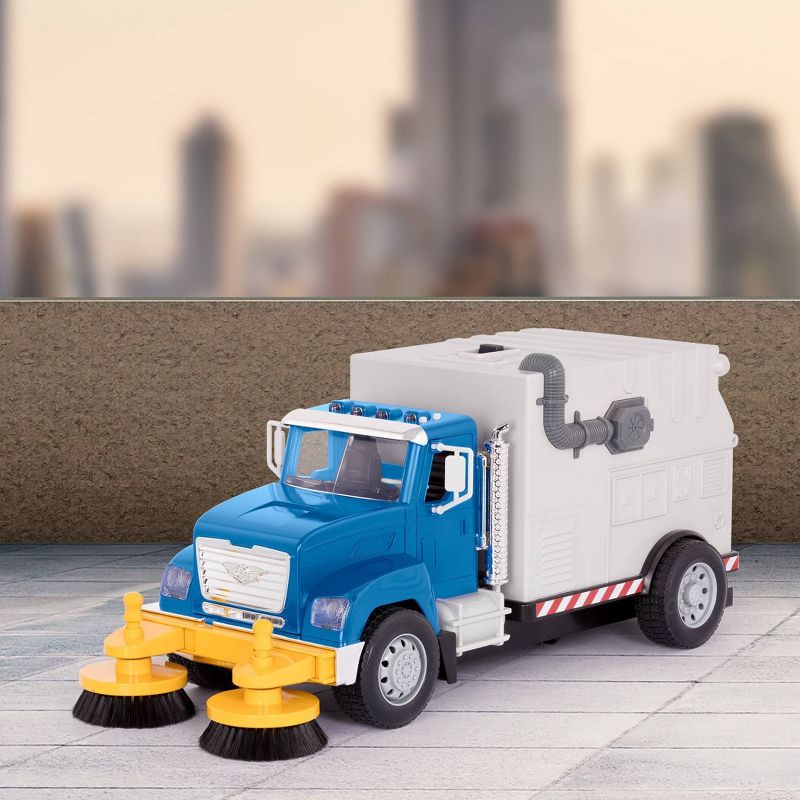 DRIVEN by Battat &#8211; Large Toy Truck with Movable Parts &#8211; Street Sweeper, 3 of 8