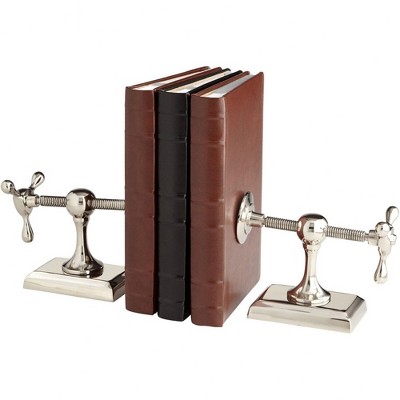 Cyan Design - Hotandcold Bookend - 8.75 Inches Wide By 8 Inches High