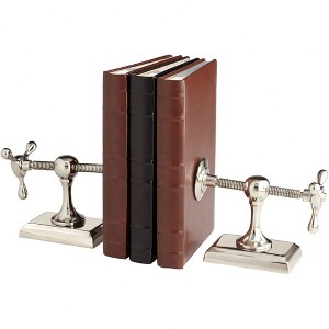 Cyan Design - Hotandcold Bookend - 8.75 Inches Wide By 8 Inches High - 1 of 1