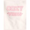 The Children's Place Girls Long Sleeve Embroidered Cozy Club Fleece Pajamas - 3 of 4