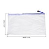 Unique Bargains Mesh Zipper File Pouch Document Folders 12 Pcs - 2 of 4