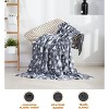 Elegant Comfort Super Soft Christmas Prints Blanket Home D¨¦cor, Warm Cozy Throws for Winter Bedding. - 3 of 4