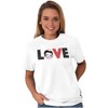 Betty Boop Cartoon Polka Dots Love Womens Graphic T Shirt Tees Brisco Brands - 4 of 4