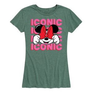 Women's - Disney - Iconic Minnie Short Sleeve Graphic T-Shirt - 1 of 4