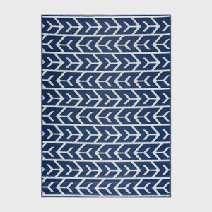 Playa Rug Amsterdam Plastic Rectangle Woven Indoor Outdoor Folded Floor Mat - 1 of 4