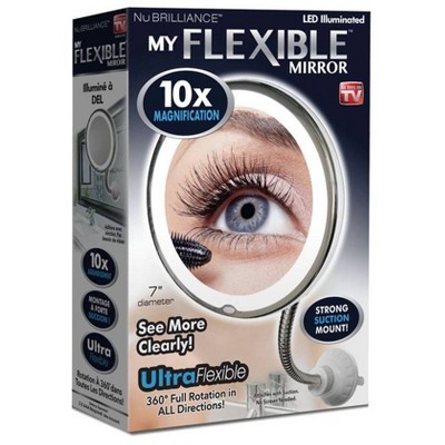 illuminated magnifying mirror 10x