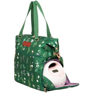 Lizzy Breast Pump Tote – Lightweight, Easy-Clean Bag with Insulated Pocket, Laptop Sleeve & Side Compartment – Fits Pumps & More - 1 of 4