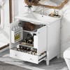 Bella Depot 30'' Bathroom Vanity with Sink Combo Bathroom Cabinet with Doors and Drawer - 2 of 4