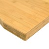 VidaXL Desk Top 43.3 in.x23.6 in.x1.6 in. Bamboo - 3 of 4