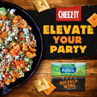 Cheez-It Variety Pack - Extra Toasty, Buffalo Wing & Hidden Valley Ranch - 37.2oz/3ct