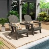 WestinTrends Tuscany HIPS¬¨‚Ä†Outdoor¬¨‚Ä†Patio¬¨‚Ä†Folding¬¨‚Ä†Adirondack¬¨‚Ä†Chair (Set of 2) - 2 of 4