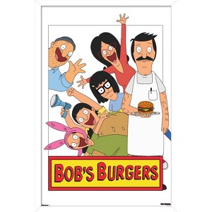 Trends International Bob's Burgers - Key Art Framed Wall Poster Prints - 1 of 4