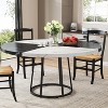 Tribesigns 47-inch Round Dining Table - 4 of 4