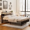 Aheaplus Bed Frame with Charging Station and RGB LED Lights - 3 of 4
