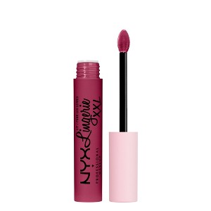 NYX Professional Makeup Lip Lingerie XXL Smooth Matte Liquid Lipstick - 16hr Longwear - 0.13 fl oz - 1 of 4