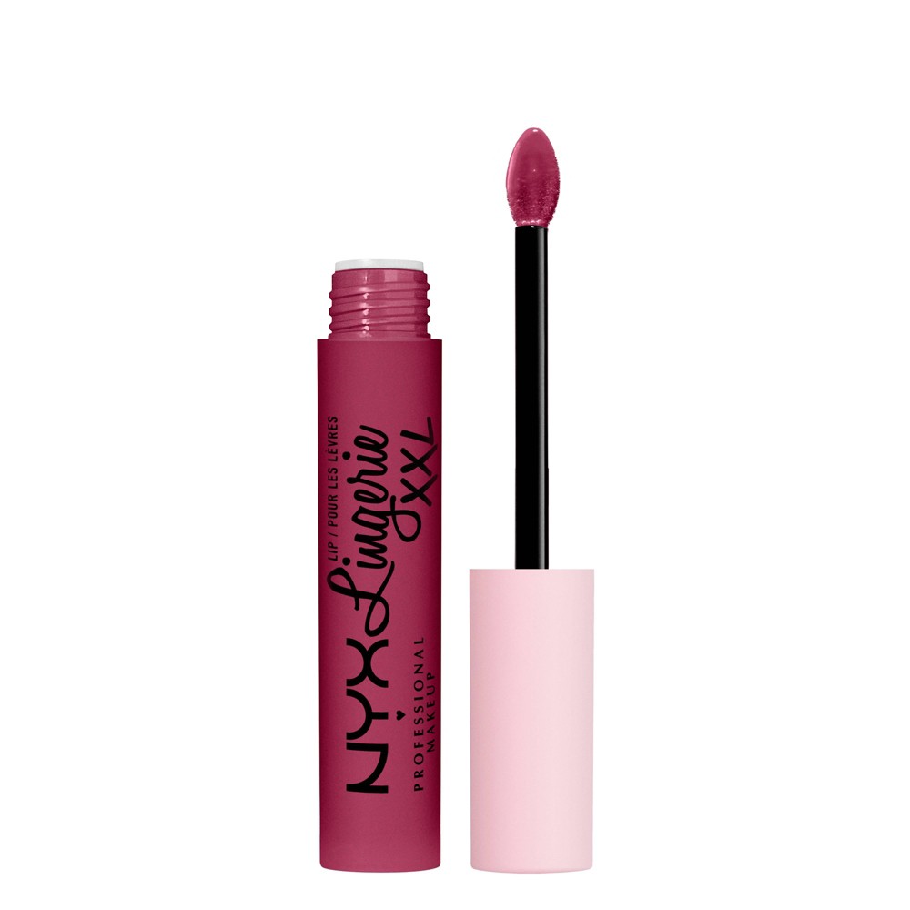 Photos - Lipstick & Lip Gloss NYX Professional Makeup Lip Lingerie XXL Smooth Matte Liquid Lipstick - 16hr Longwear - 17 Xxtended - 0.13 fl oz 