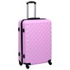vidaXL Hardcase Trolley Set 3 pcs Pink ABS - 2 of 4