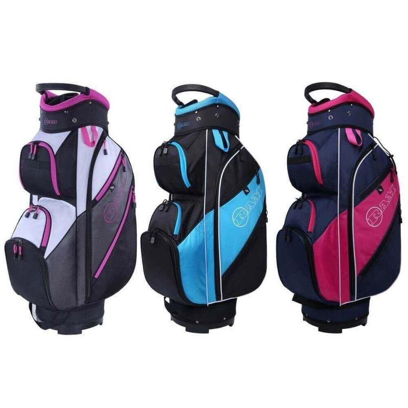 Ram Golf Lightweight Ladies Cart Bag with 14 Way Dividers Top, 1 of 4