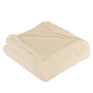 Renee Matte Throw Blanket White - Décor Therapy