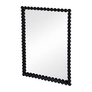 GlasFlength Decorative Wall Mirrors Classic Mirror Wall Mirror Decorative Rectangle Mirror Vanity Mirror for Living Room, Black, 24"*2"*36" - 1 of 4