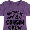 Girls' - Instant Message - Adventure Cousin Crew Fitted Short Sleeve Graphic T-Shirt - 2 of 4