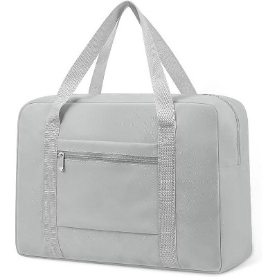 Hachikiko Foldable Travel Duffel Bag, Lightweight Weekender Overnight Bag for Men & Women