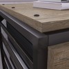 Refinery 2 Drawers File Cabinet Rustic Gray - Bush Furniture - image 3 of 4
