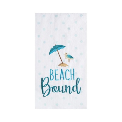 C&F Home Beach Bound Flour Sack Kitchen Towel