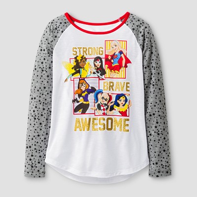 girls superhero shirt