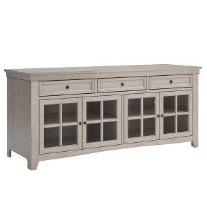 Martha 3 Drawer TV Stand Console Table White - Inspire Q
