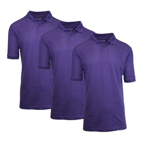 Galaxy By Harvic Boys School Uniform Polo -3 Pack : Target