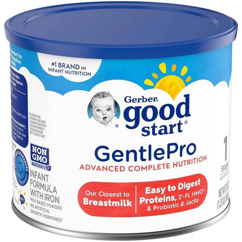 Gerber Good Start GentlePro Non-GMO Powder Infant Formula - 20oz, 4 of 11