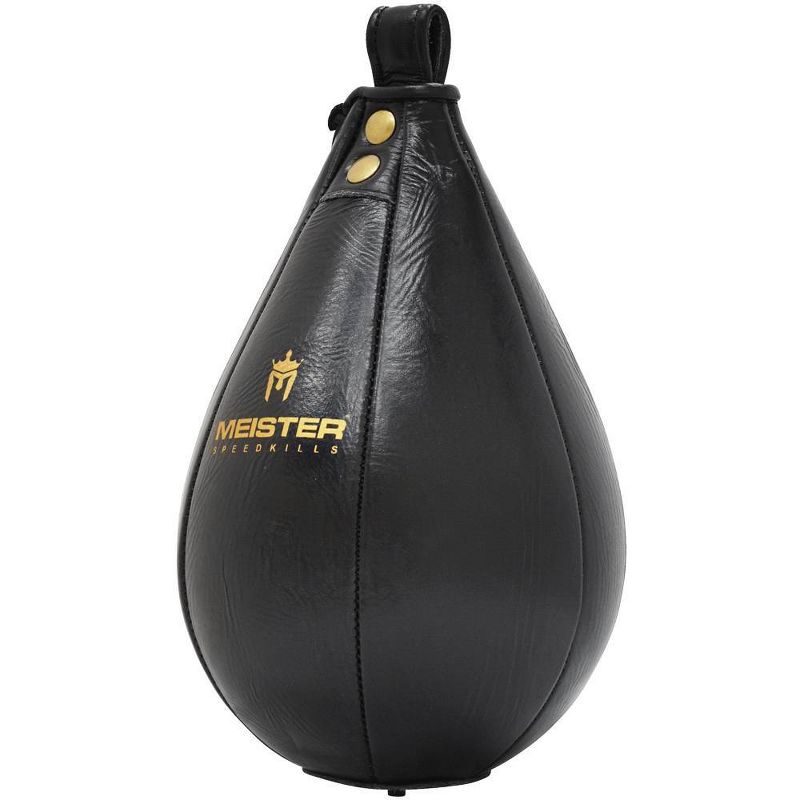Meister SpeedKills Leather Speed Bag - Black, 1 of 5