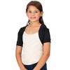 Girls Open Front short Sleeve Cropped Bolero Shrug - 2 of 4