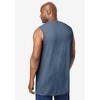 KingSize Men's Big & Tall Shrink-Less Longer-Length Lightweight Muscle Pocket Tee - 3 of 4