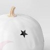 Wonder Painted Pumpkins Moon and Stars Figurine - Hyde and EEK! Boutique™ Off-White - 3 of 3