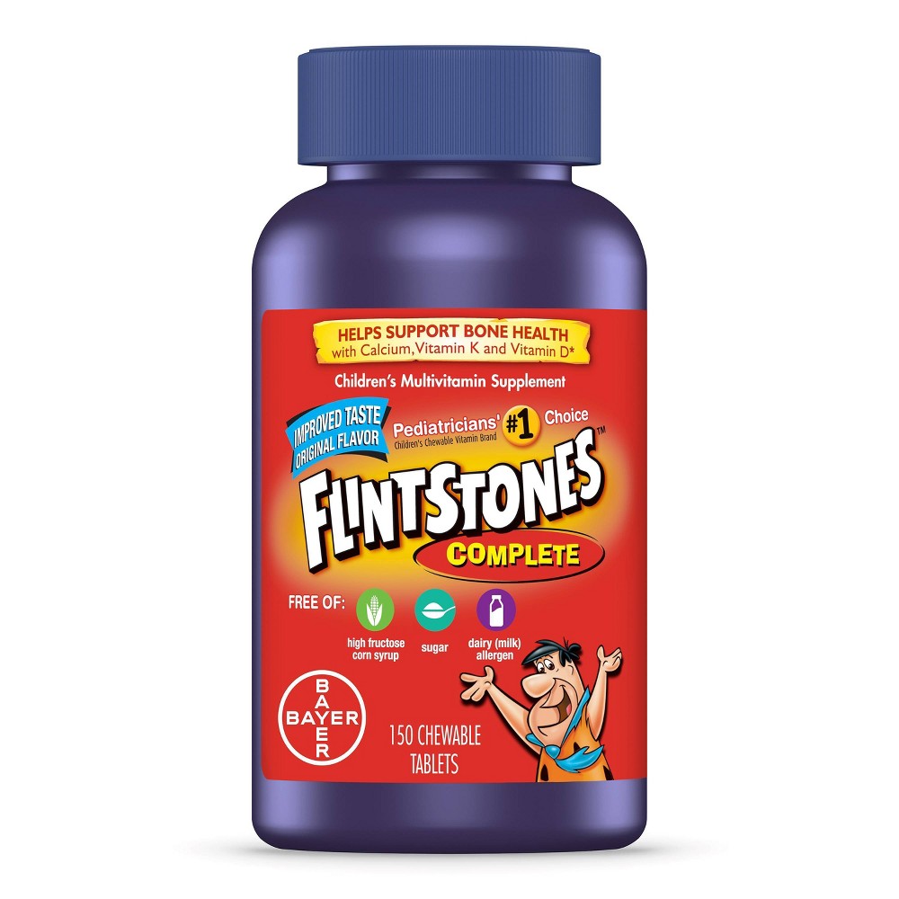 UPC 016500553564 product image for The Flintstones Kids' Complete Multivitamin Chewable Tablets - Mixed Fruit - 150 | upcitemdb.com