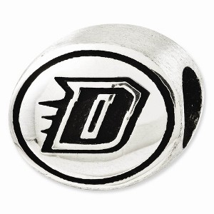Black Bow Jewelry Sterling Silver DePaul University Collegiate Bead Charm - 1 of 4