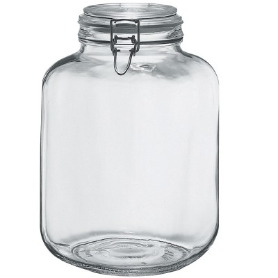 Amici Home Italian Hermetic Glass Canisters, 145oz, Set of 2