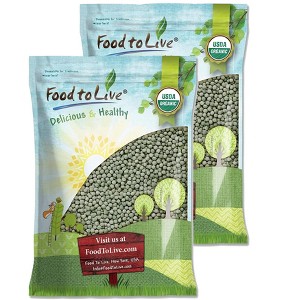 Organic Dried Green Peas - by Food To Live - 1 of 4