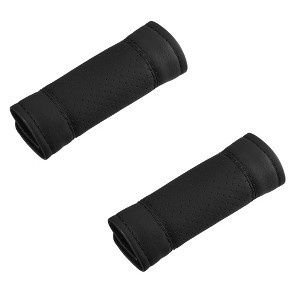 Unique Bargains Universal Faux Leather Soft Car Door Handle Cover 2 Pcs - 1 of 4