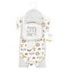 Hudson Baby Cotton Layette Set, Happy Little One Safari - 2 of 4