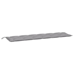 vidaXL Garden Bench Cushion Gray Oxford fabric (100% polyester) - 1 of 1