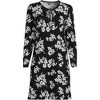 Lands' End Women's Cotton Interlock Long Sleeve Above the Knee Nightgown - 3 of 3