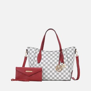 MKF Collection Gianna Women’s Tote with matching Wallet by Mia K – 2 Pieces - 1 of 4